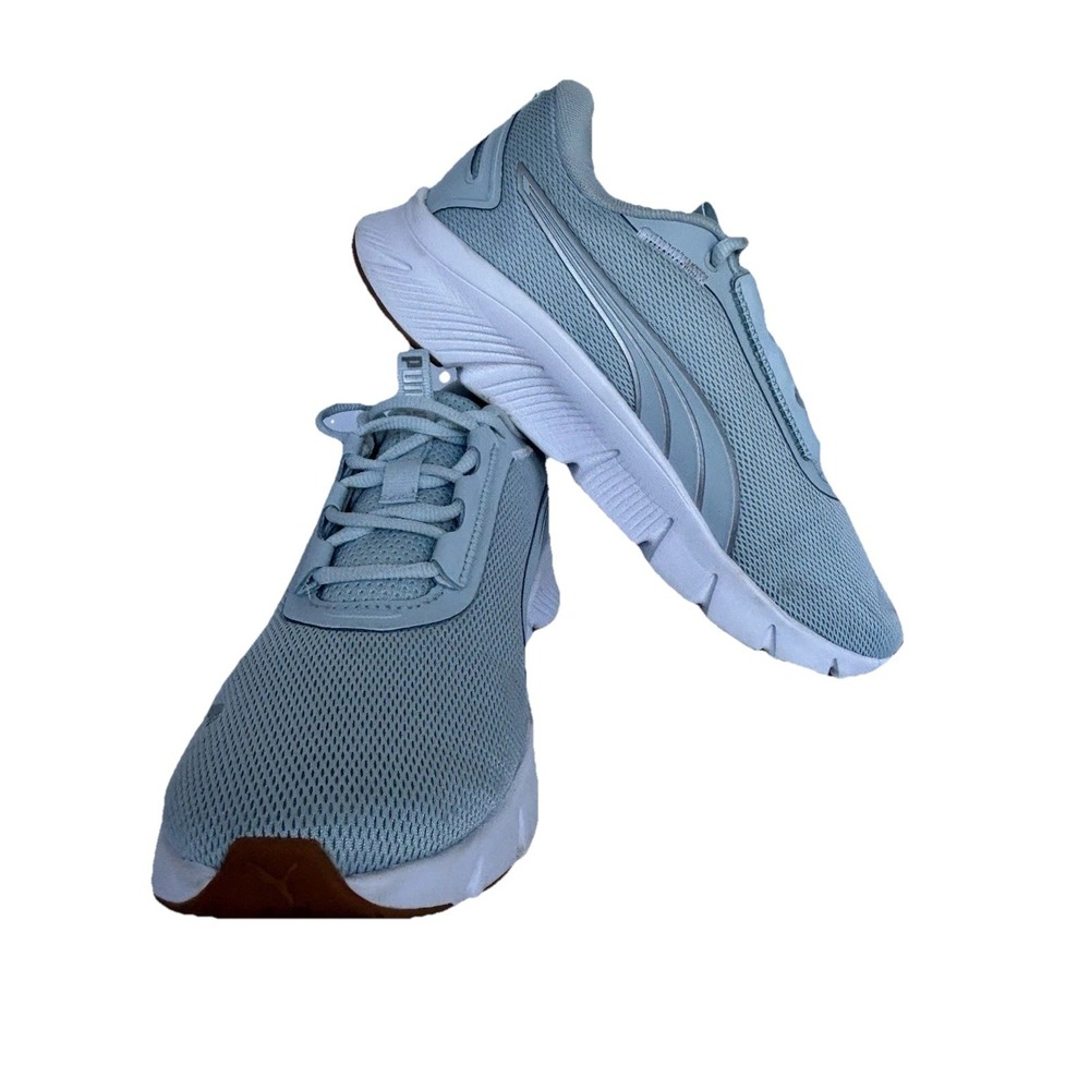 Puma Focus Lite Sneaker Shoe Women 9 Baby Blue Lace Up Casual Athleisure Comfort